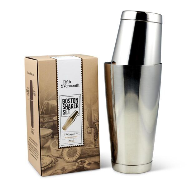 Boston Shaker Set Stainless Steel
