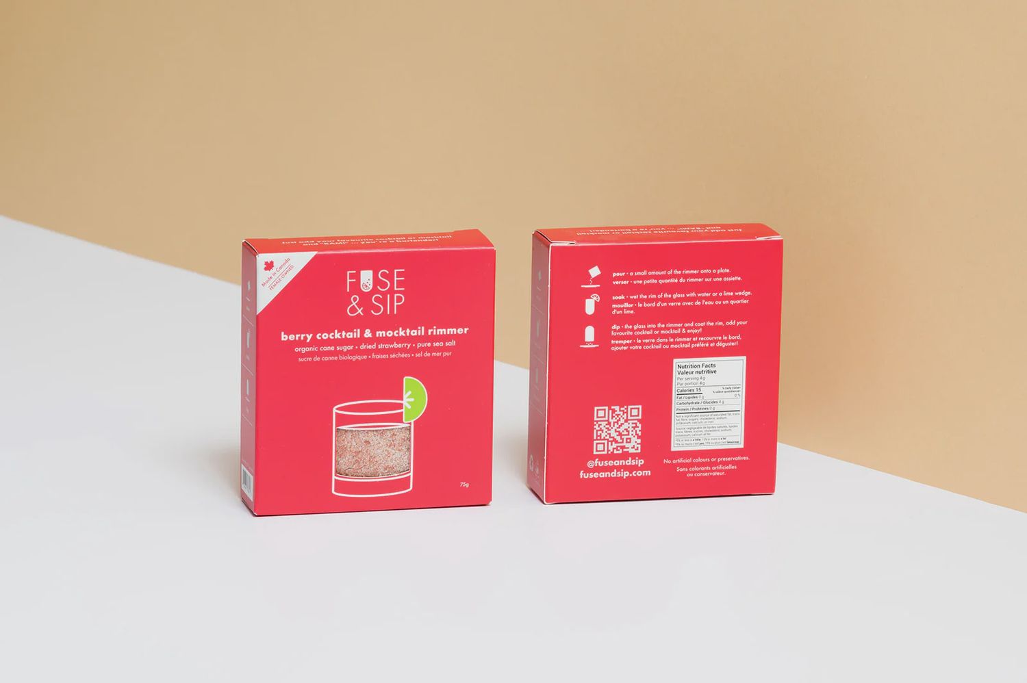 Fuse &amp; Sip Berry Cocktail Rimmer