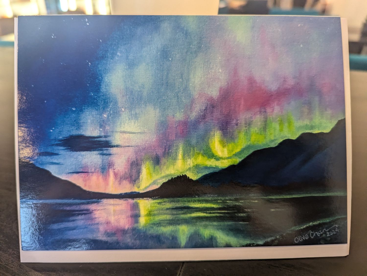 Greeting Card - Olive - Celestial Celebration