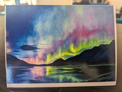 Greeting Card - Olive - Celestial Celebration