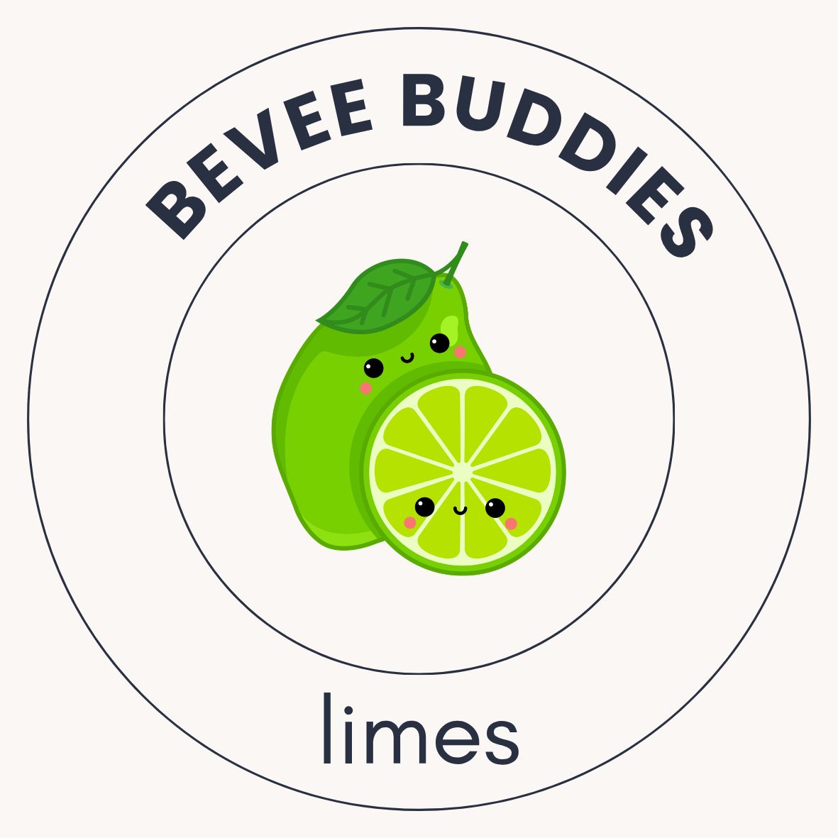 Bevee Buddies - Dried Limes