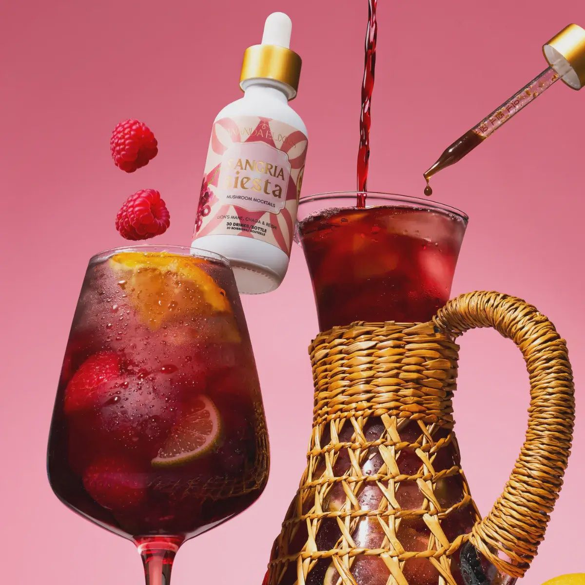 Mushroom Mocktail - Sangria