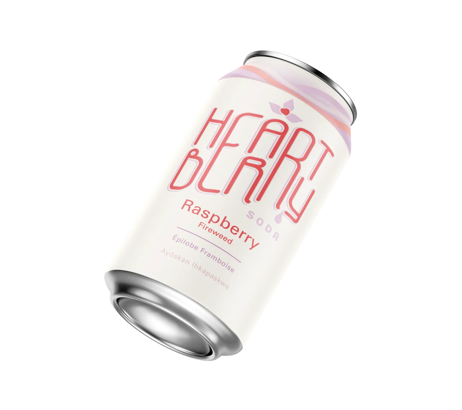 Heart Berry Soda - Raspberry Fireweed