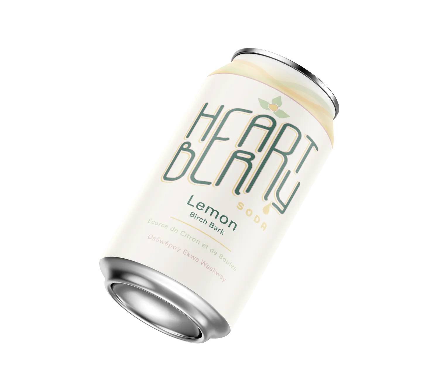 Heart Berry Soda - Lemon Birch Bark