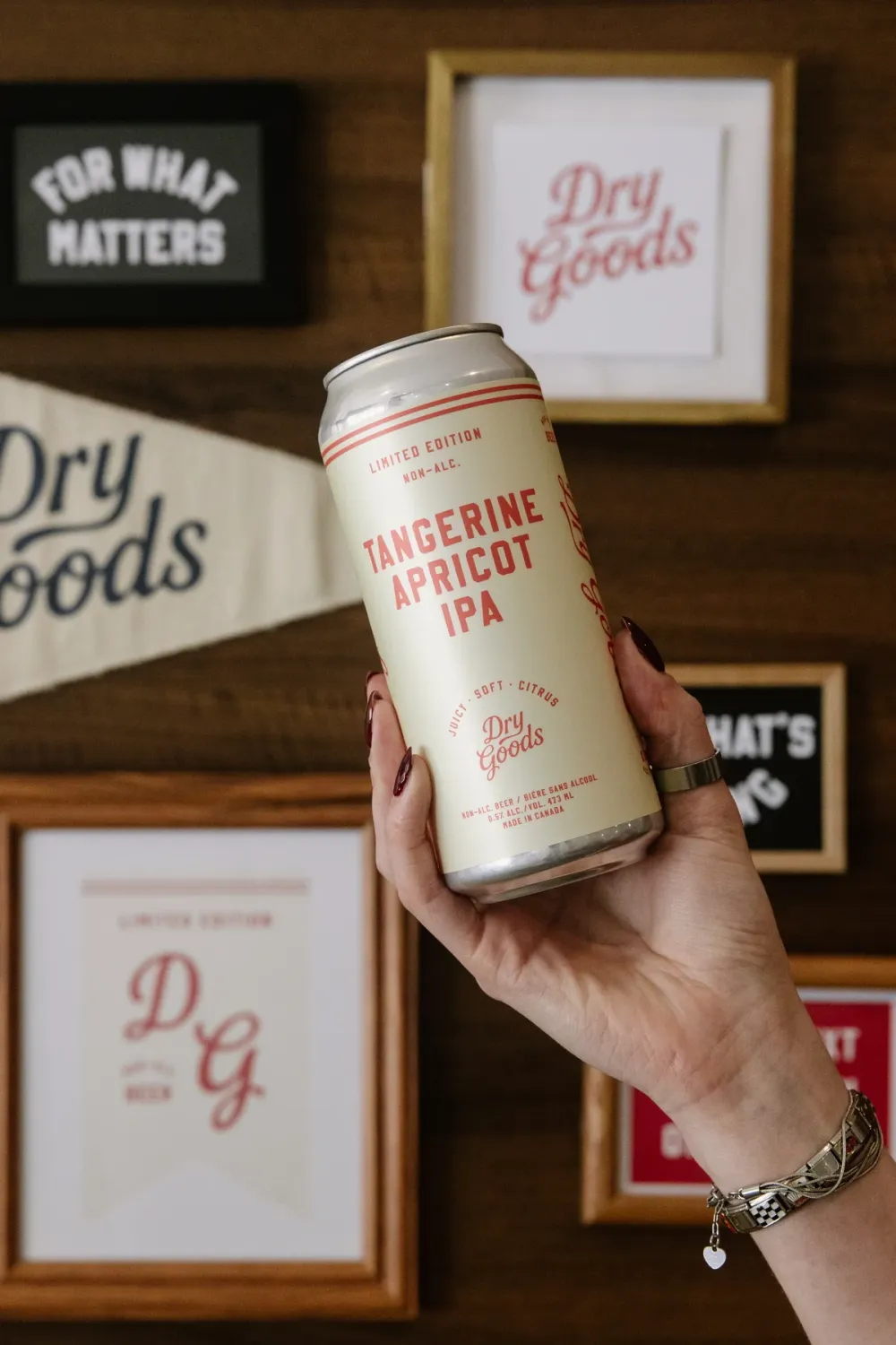 Dry Goods Tangerine Apricot IPA Non-Alc
