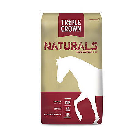 Triple Crown Naturals Ground Flax 25 Lb