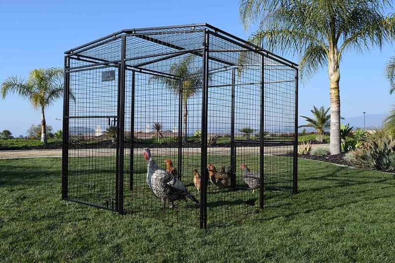 Universal Walk-In Coop Metal