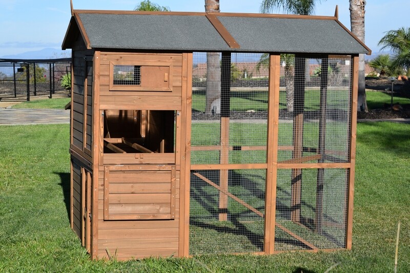 Pueblo Grande Chicken Coop, Assembled
