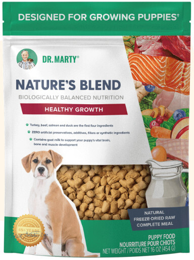 Dr. Marty Nature&#39;s Blend Healthy Growth Puppy, 6 oz.