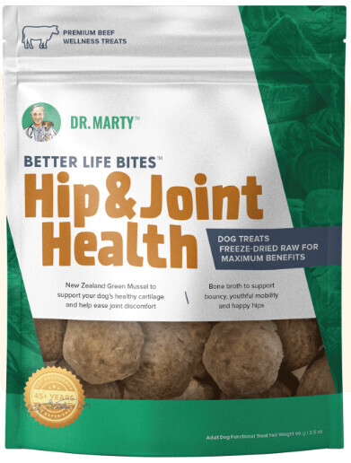Dr. Marty Freeze Dried Treat Hip &amp; Joint, 3.5 oz