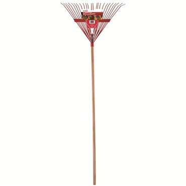 Bond Deluxe Spring Leaf Rake, Red