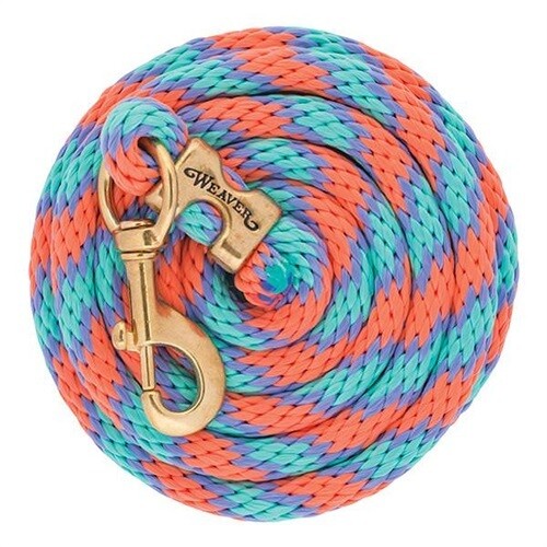 Weaver Poly Lead. Q16 Coral, Lavender, Mint