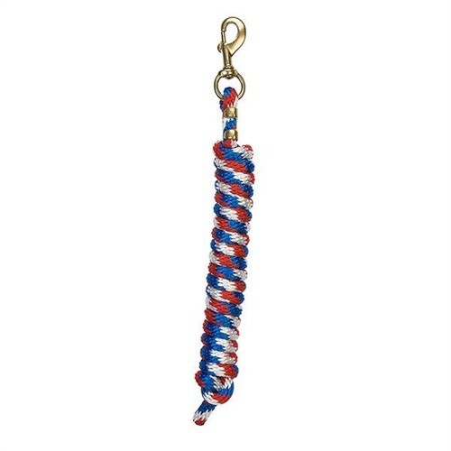 Weaver Poly Lead Rope,Red, White, Blue