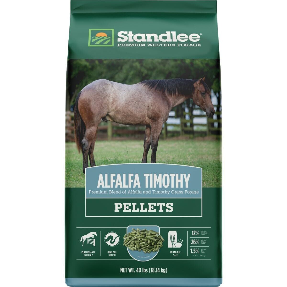 Alfa/Timothy Pellets Standlee 40 Lb