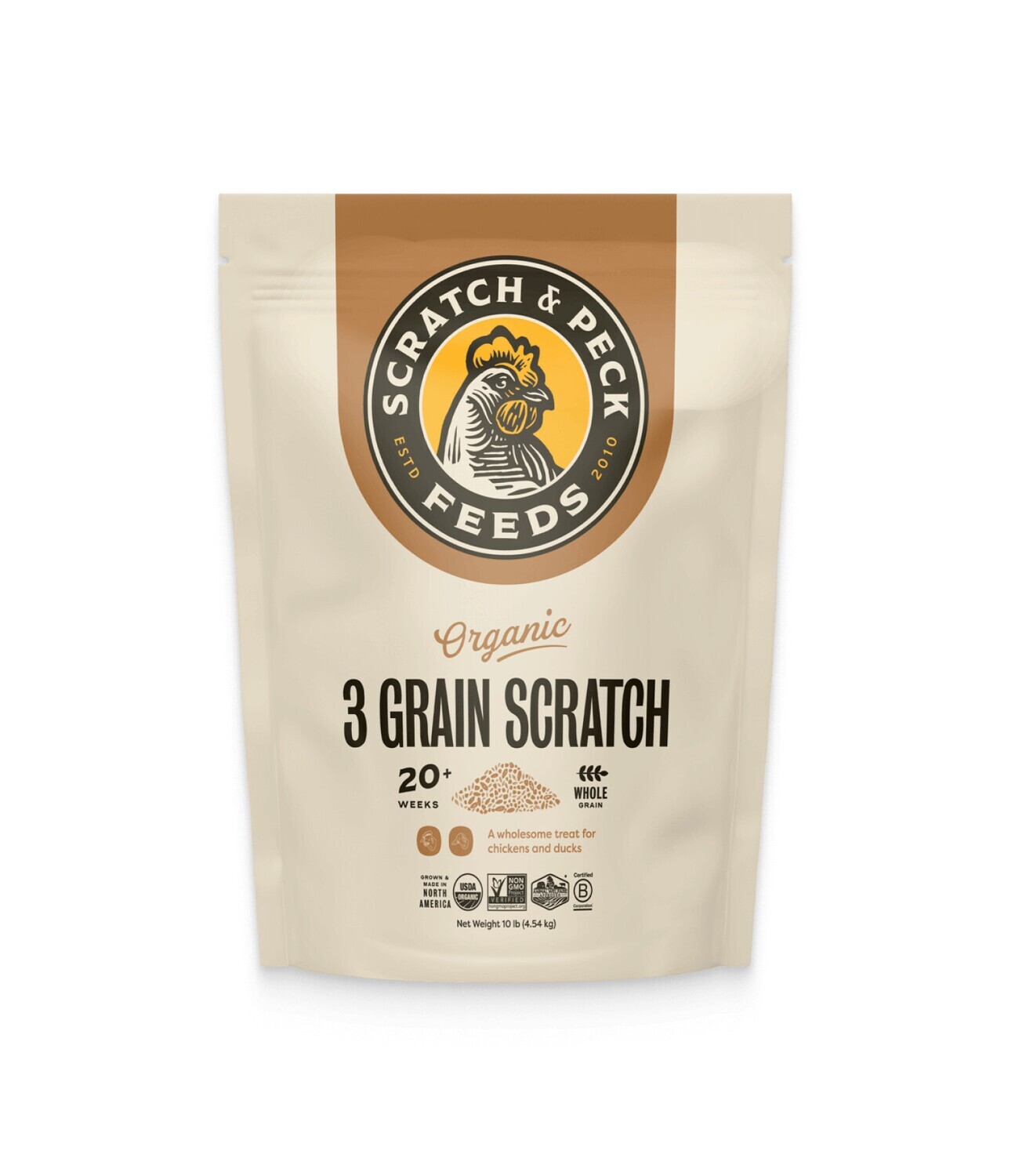 Naturally Free 3 Grain Scratch, 10 lbs.
