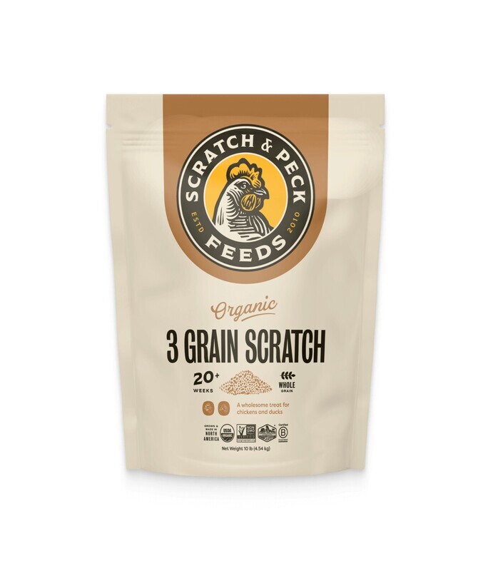 Naturally Free 3 Grain Scratch, 10 lbs.