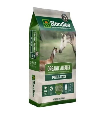 Standlee Organic Alfalfa Pellets 40 Lb