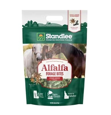 Standlee Alfalfa Forage Bites Star Anise, 5 lbs.