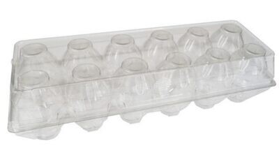 Egg Carton Clear (Dozen) 1 Dozen