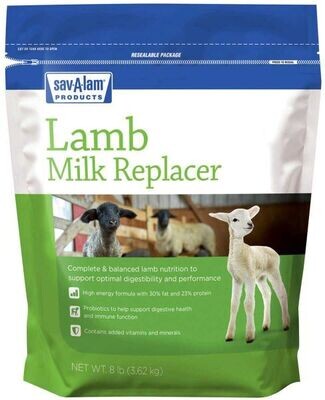 Sav-A-Lamb Milk Replacer 8 Lb