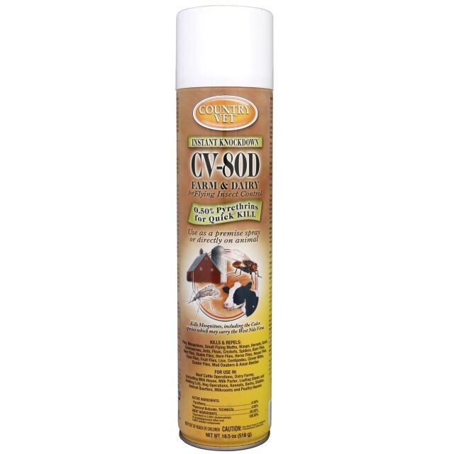 Country Vet CV80 Farm &amp; Dairy Spray 18.5 Oz