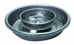 Mason Jar Waterer Base Galvanized #9826