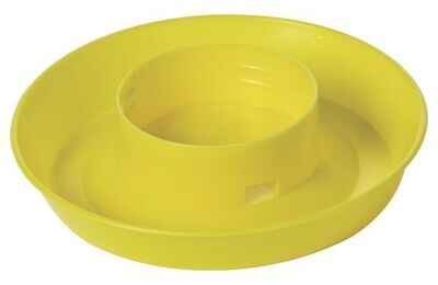 Mason Jar Waterer Base Yellow