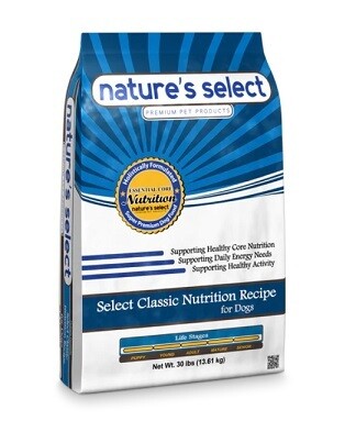 Natures Select Classic Recipe 30 Lb