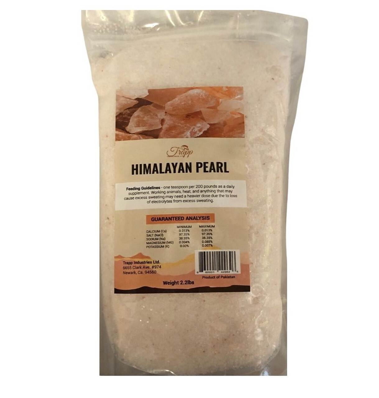 Himalayan Salt Pouch, 2.2 lbs.