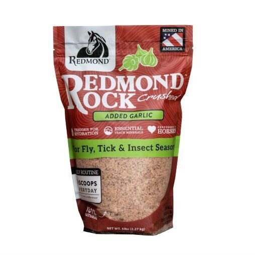 Redmond Rock Crushed + Garlic, 5 lbs.