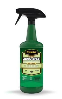 Pyranha Zero-Bite Natural Insect Repel 32 Oz