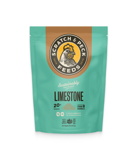 Scratch &amp; Peck Ground Limestone, 8 lbs.