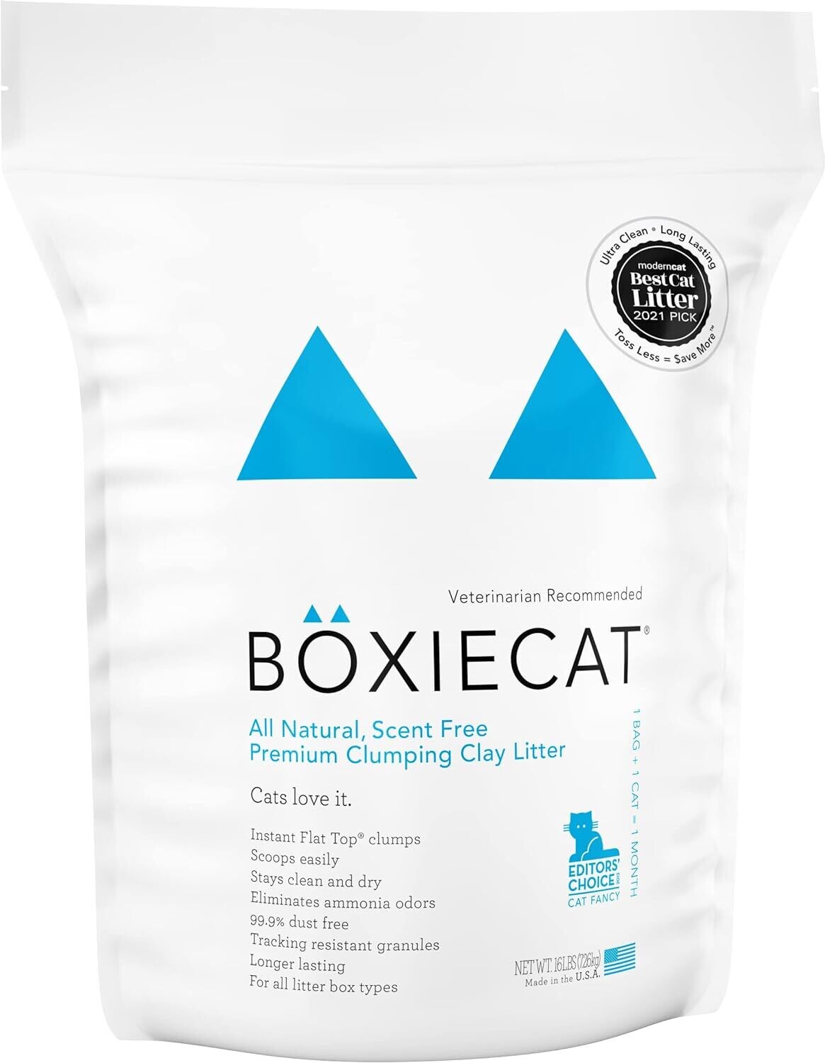 Boxie Cat Scent Free Litter, 28 lb.