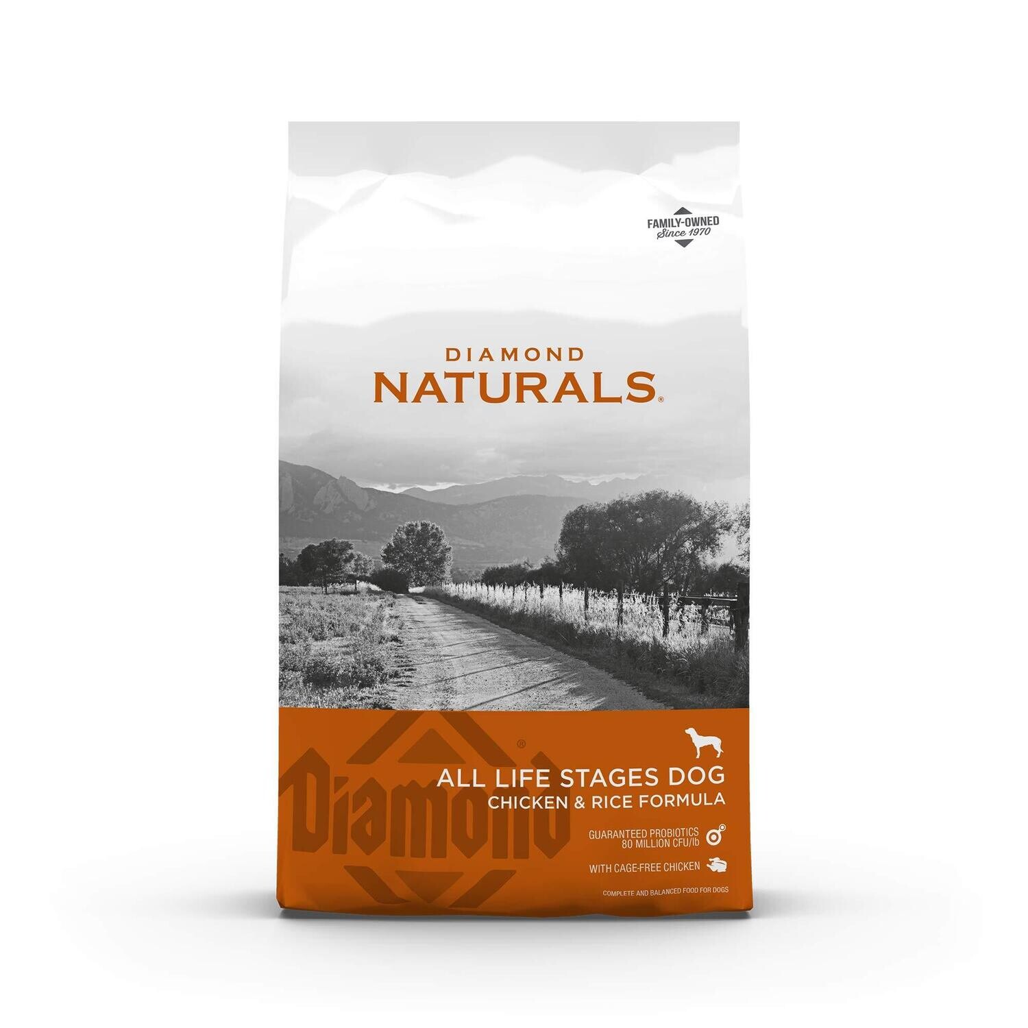 Diamond Naturals Chicken &amp; Rice 40 Lb