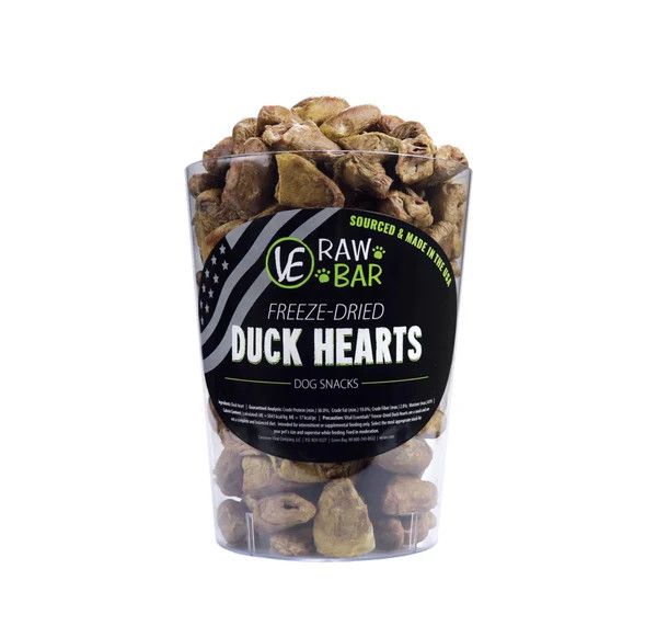Ve Duck Hearts Freeze Dried