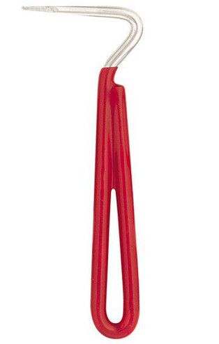 Hoof Pick, 5.5&quot;  Red