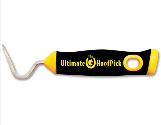 Ultimate Hoof Pick Yellow, 8&quot;