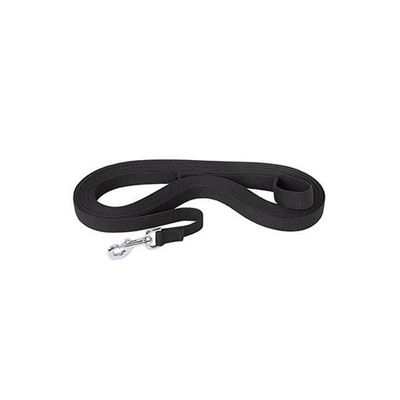 Weaver Flat Cotton Lunge Line 30 ft, Black