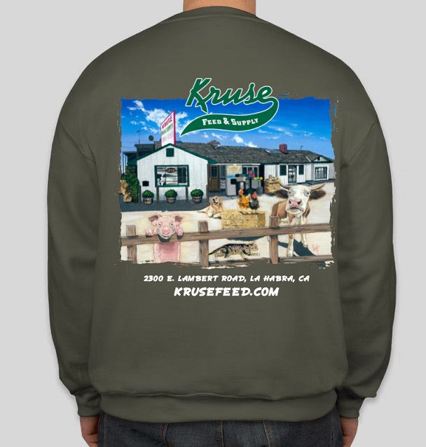 Kruse Crew Neck Sweatshirt, Full Color