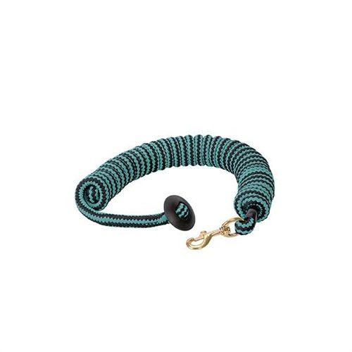 Weaver Cotton Lunge Line 25 ft, Black Turquoise