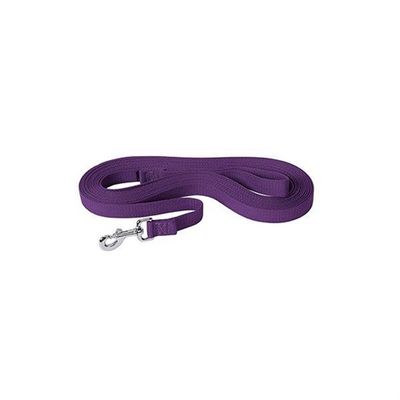 Weaver Flat Cotton Lunge Line 30 ft, Purple