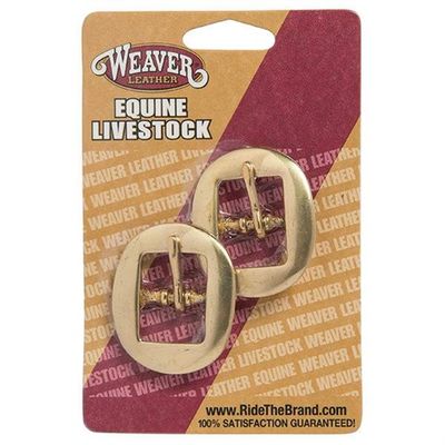 Weaver Cart Buckle Brass, 3/4&quot;