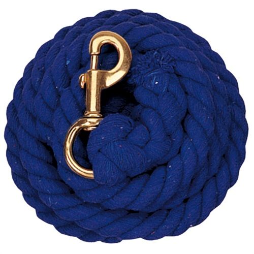 Weaver Cotton Lead Rope Blue, 10&#39;