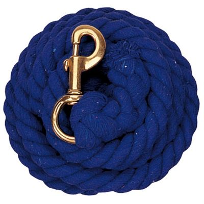 Weaver Cotton Lead Rope Blue, 10&#39;