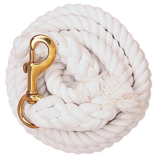 Weaver Cotton Lead Rope, White