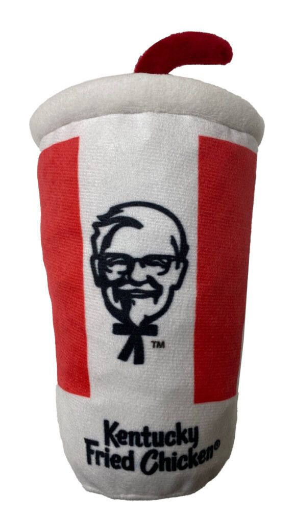 KFC Plush Soda w/ Straw Toy