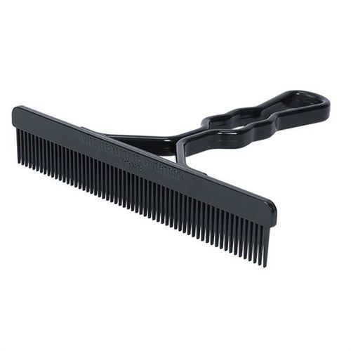 Plastic Show Comb Black 9 Inch