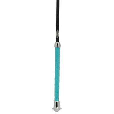 Tennis Grip Pig Whip 40&quot;, Aqua Blue