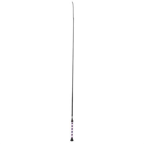 Pig Whip Braided Handle 36&quot;, Purple White