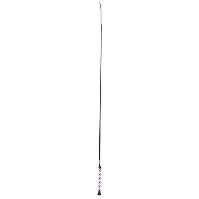 Pig Whip Braided Handle 36&quot;, Purple White